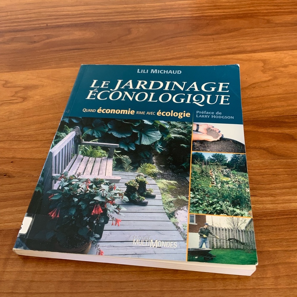 Le jardinage éconologique - 🐢 3/12$ Lili Michaud